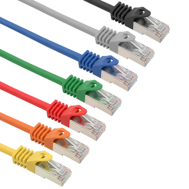 CAT7 SSTP 26AWG LSZH بند ناف لخت مس