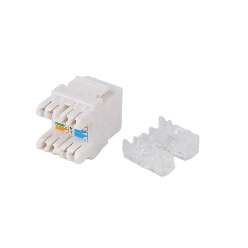 CAT5E UTP 180 درجه پانچ از نوع کوتاه keystone