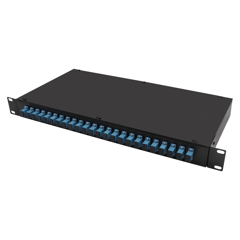 24 پورت 24 هسته SC UPC Simplex Patch Panel نوع قفسه